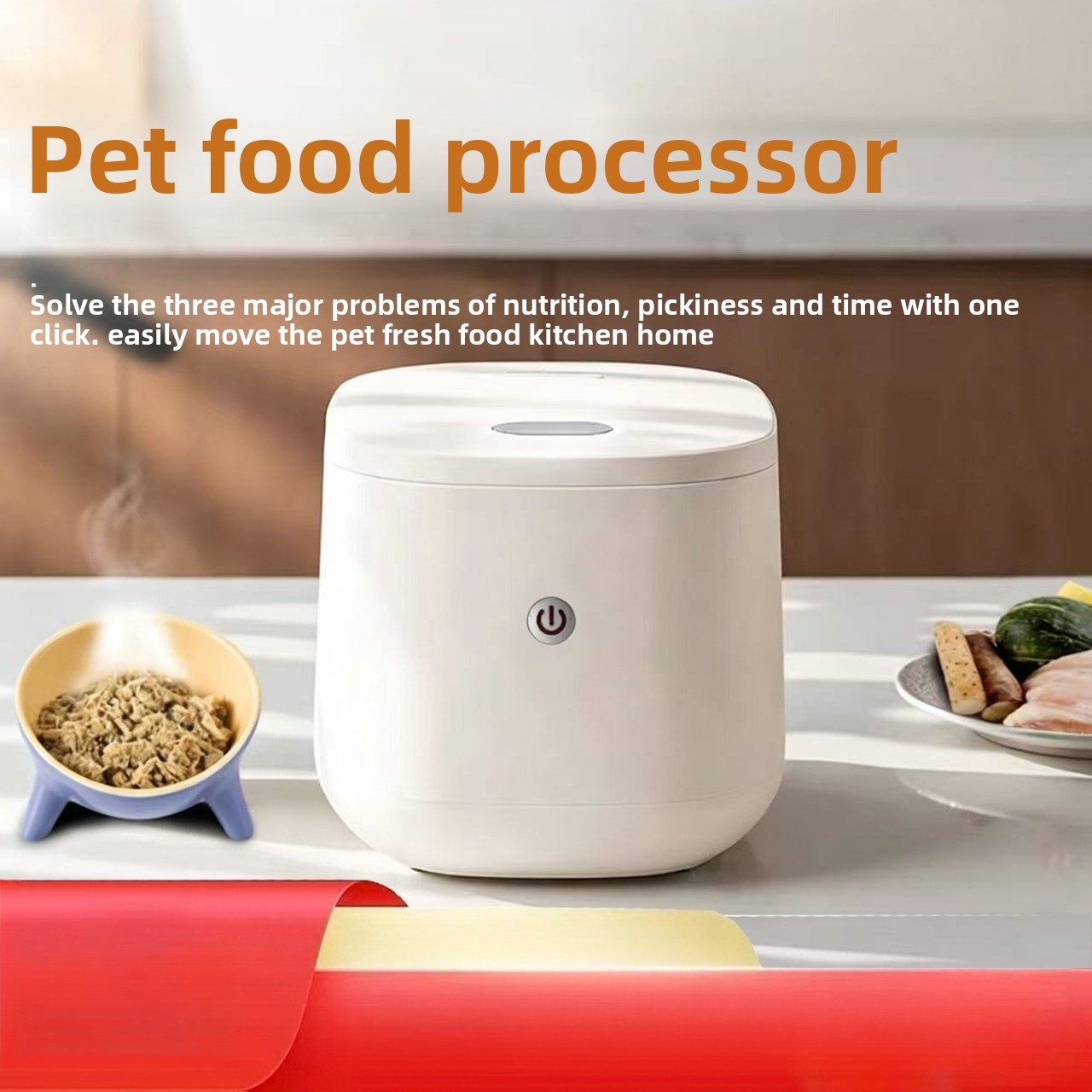 Home Cooking Dog Food - Haustier-Kochmaschine für frische Mahlzeiten zu Hause,