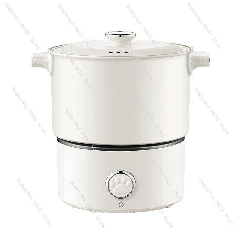 Hot Pot Portable Dual - Elektrischer Kochtopf mit zwei Spannungen (110V-220V),