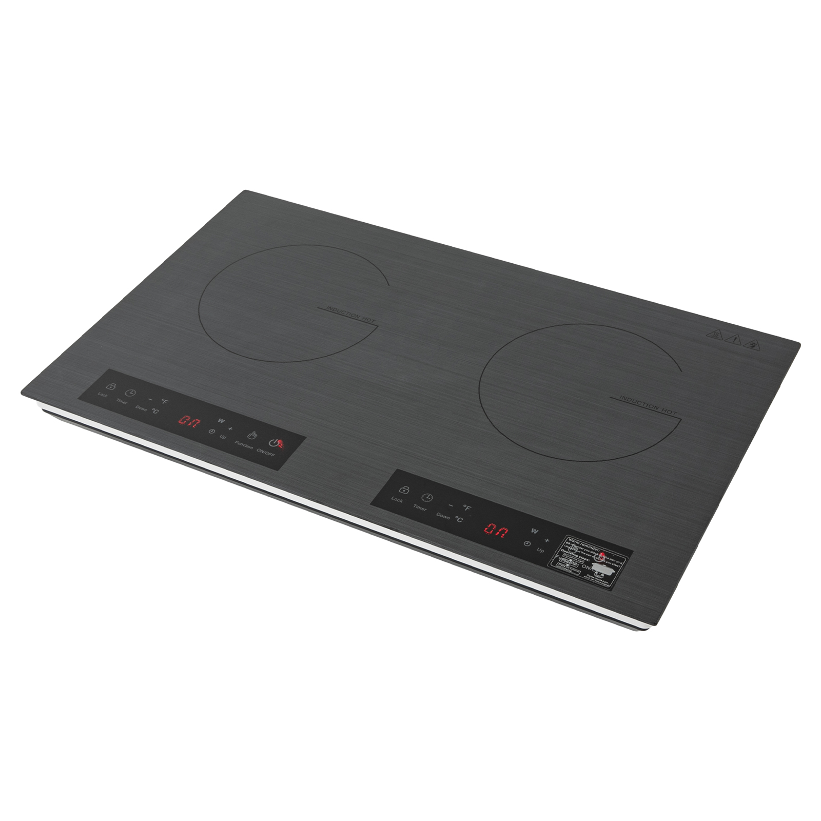 Hot Pot Portable Dual - 4000W Doppel-Induktionskochfeld 110V, Doppelkochfeld-Elektroherd mit 2