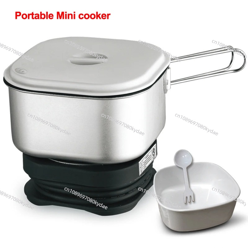 Hot Pot Portable Dual - 350W Dual-Voltage Tragbarer Mini-Kocher für Wohnheime,