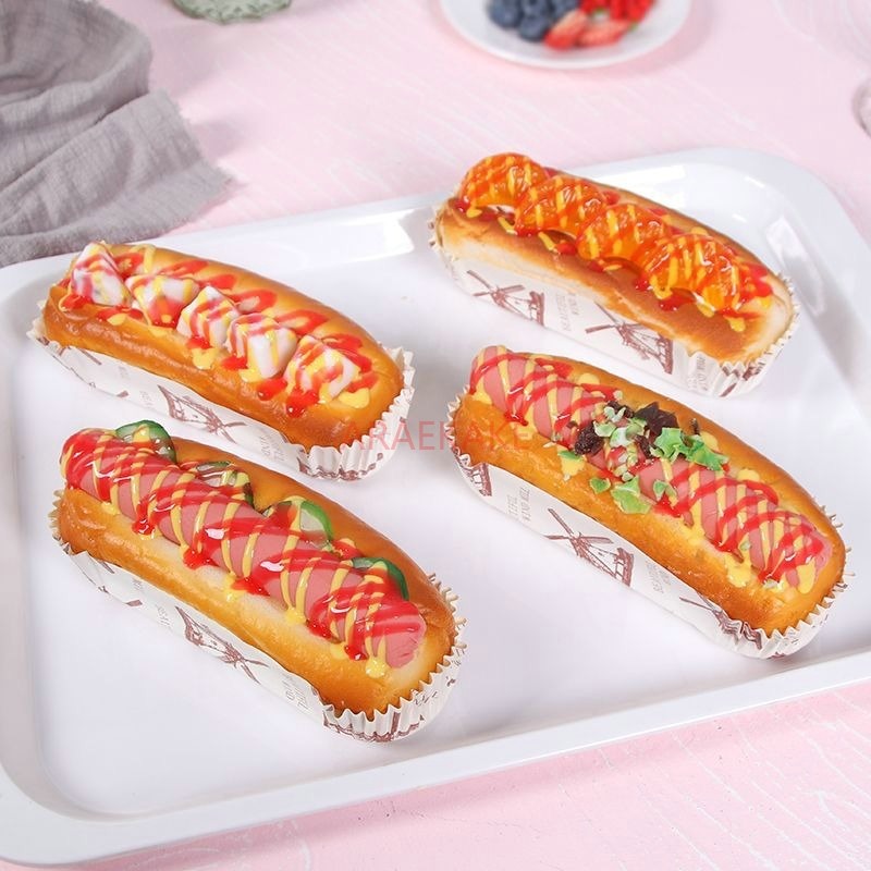 Home Cooking Dog Food - 1 Stück Künstliches Lebensmittel-Simulationsmodell Hot Dog,