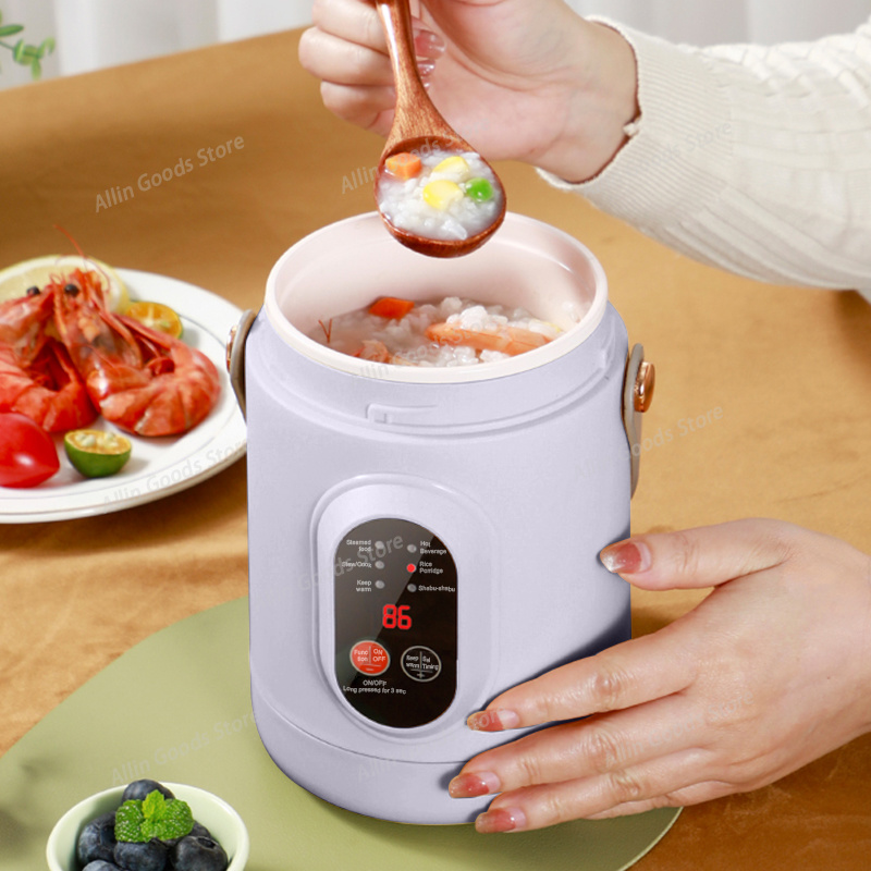 Hot Pot Portable Dual - Tragbarer Multifunktionaler Mini-Elektro-Kocher Reise-Hotpot und Reiskocher