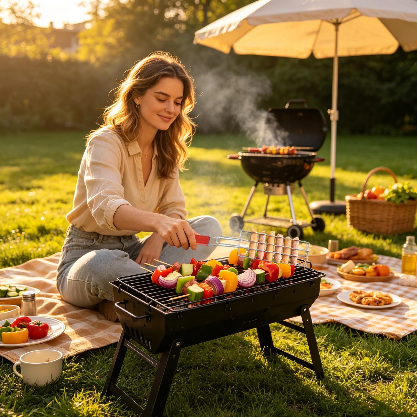 Hitzebeständiger Grillkorb mit – Home Cooking Business Bewertung und Preis