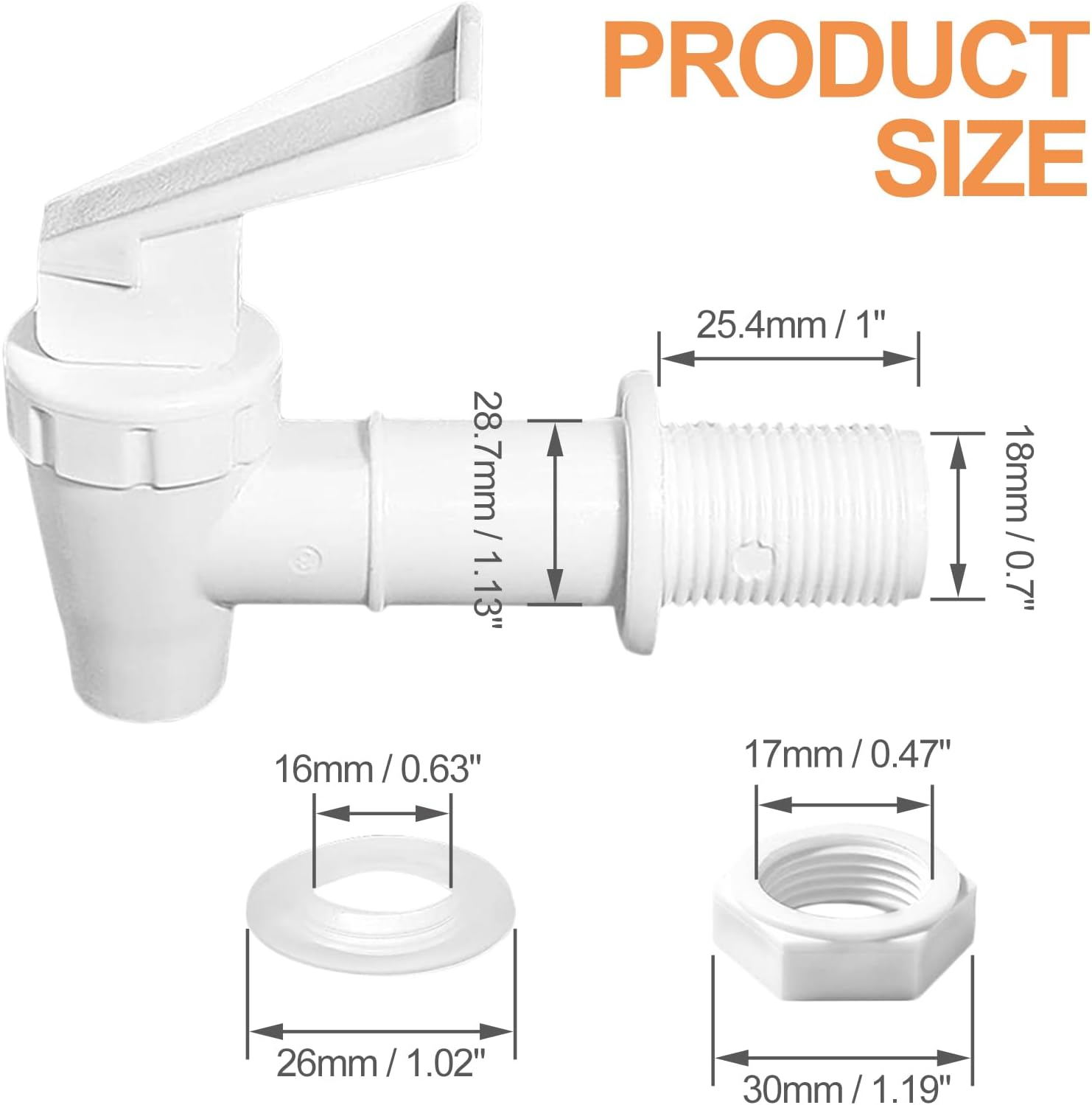 Weiß Kunststoff Zapfen Eimer A – Fermentation Crock Bewertung und Preis