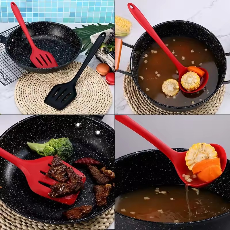 10-teiliges Silikon-Küchenuten – Home Cooking Utensil Set Bewertung und Preis