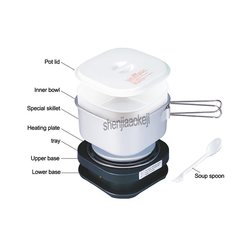 350 W Dual Voltage Tragbarer M – Hot Pot Portable Dual Bewertung und Preis