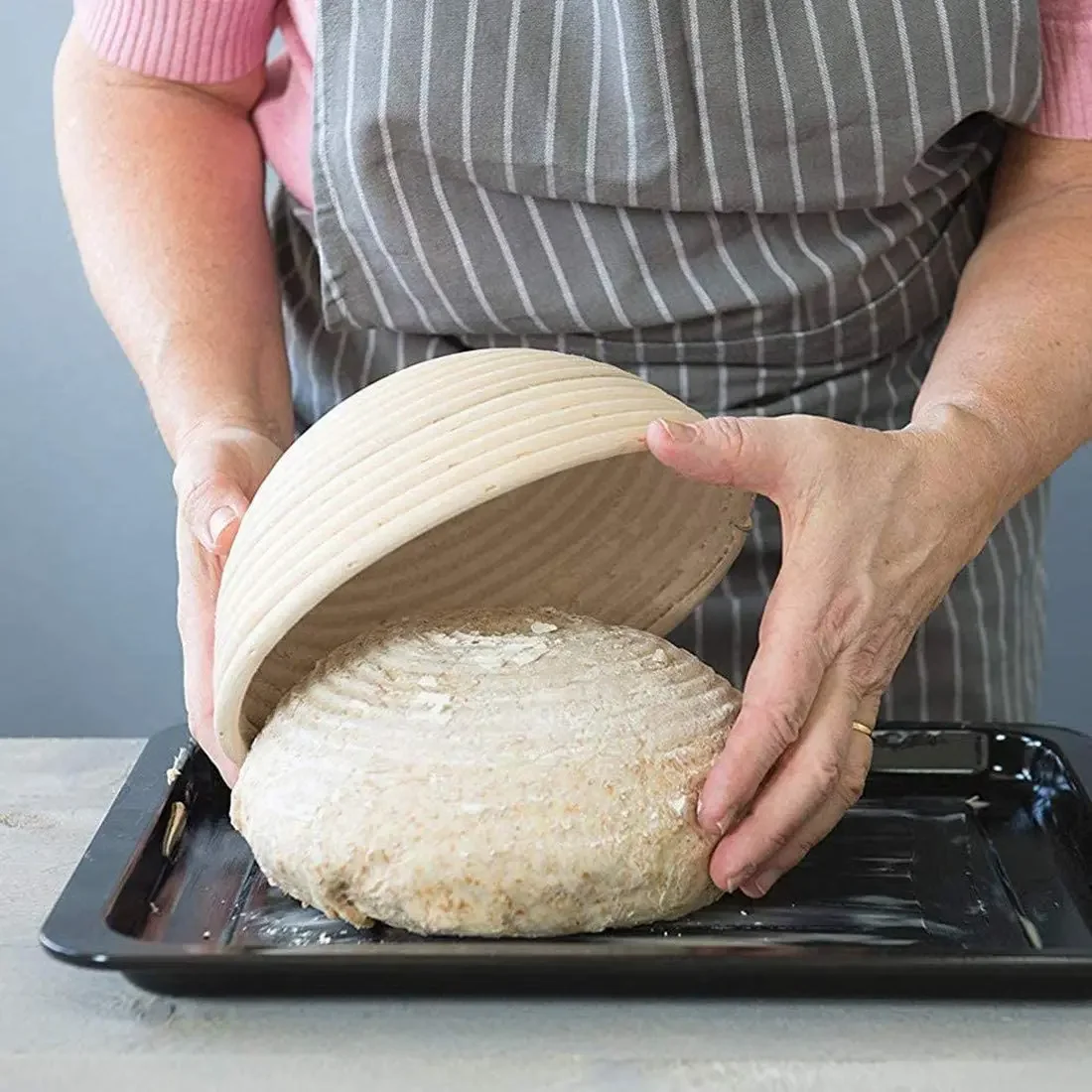 Brotkorb aus natürlichem Ratta – Fermentation Crock Bewertung und Preis