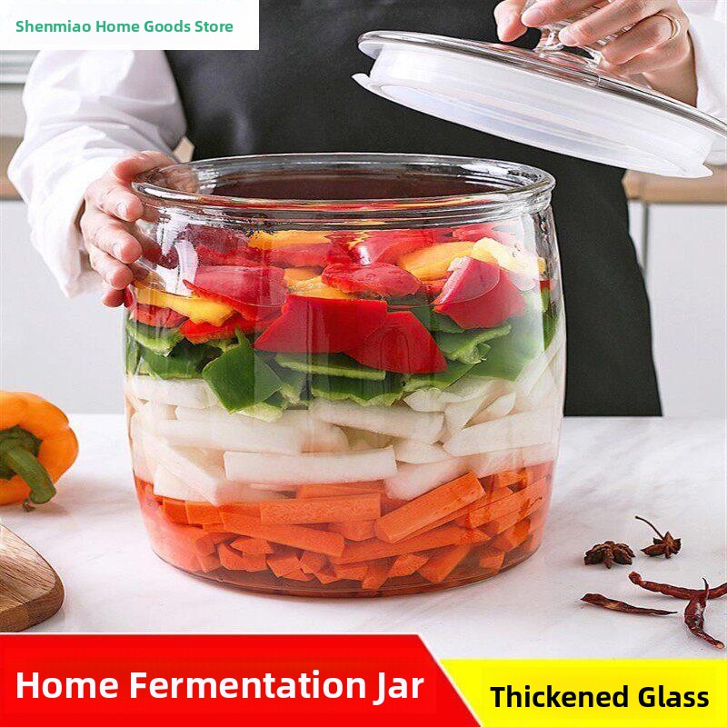 Extra dickes Glas-Kimchi-Gefäß – Fermentation Crock Bewertung und Preis