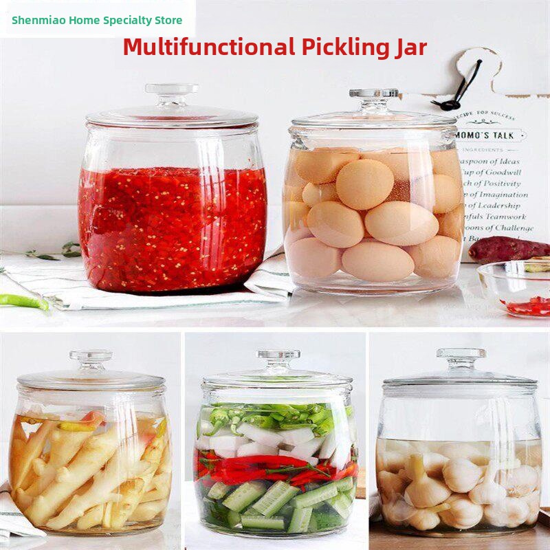 Extra dickes Glas-Kimchi-Gefäß – Fermentation Crock Bewertung und Preis