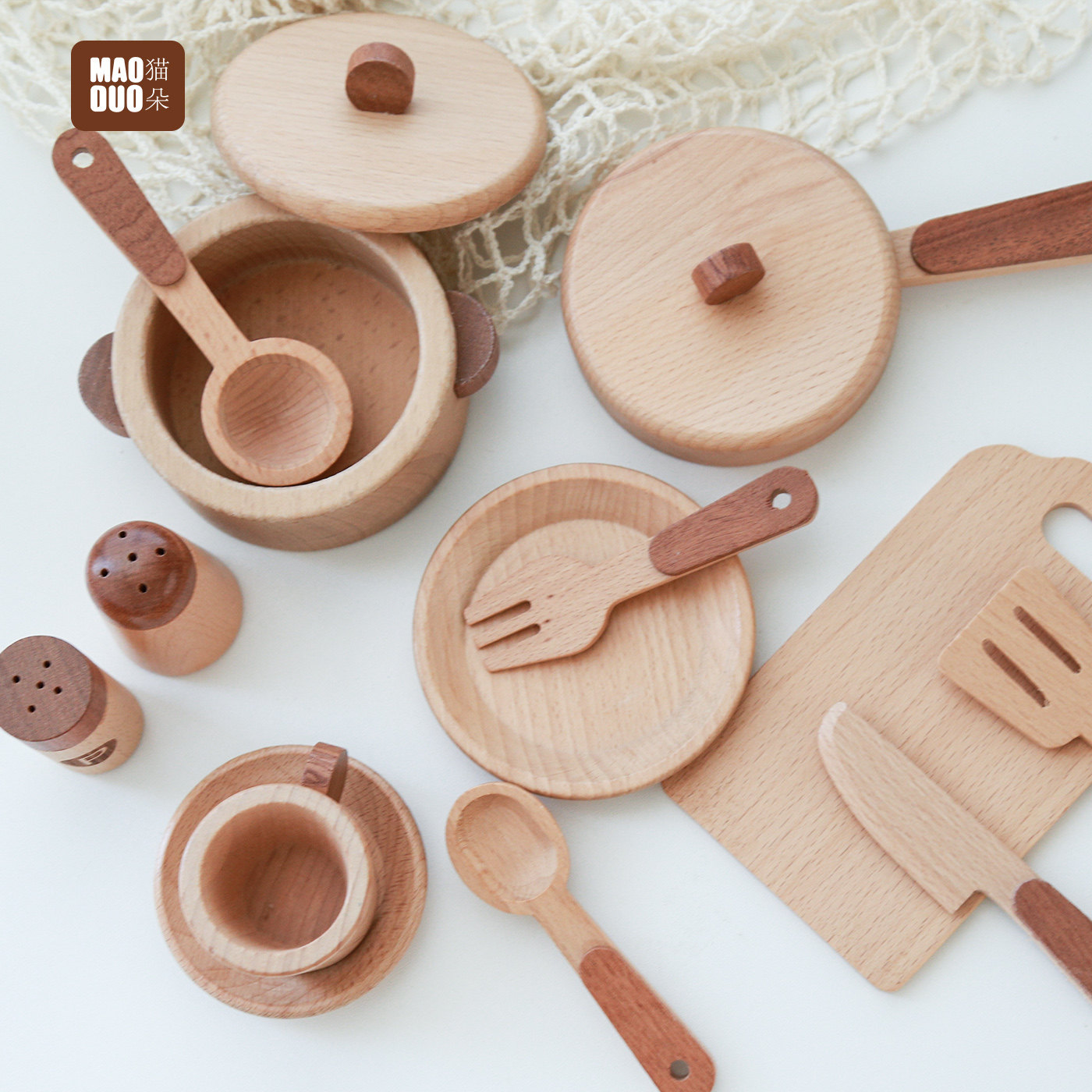 Maoduo Spielzeug Buchenholz Ki – Home Cooking Utensil Set Bewertung und Preis