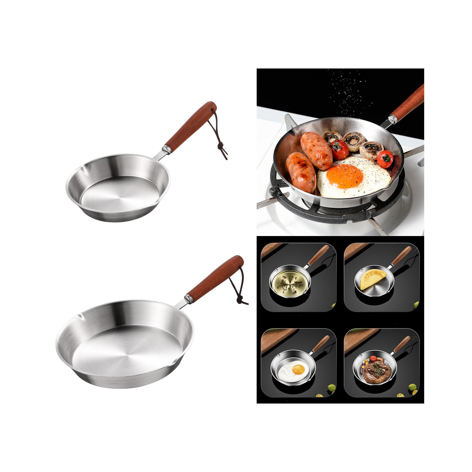 Küche Edelstahl Bratpfanne Koc – Home Cooking Egg Sandwich Bewertung und Preis