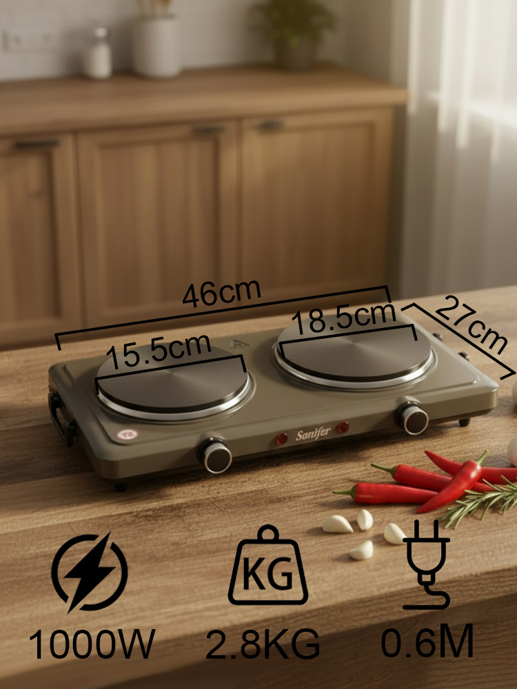 Sonifer SF-3071 Doppel-Elektro – Hot Pot Portable Dual Bewertung und Preis