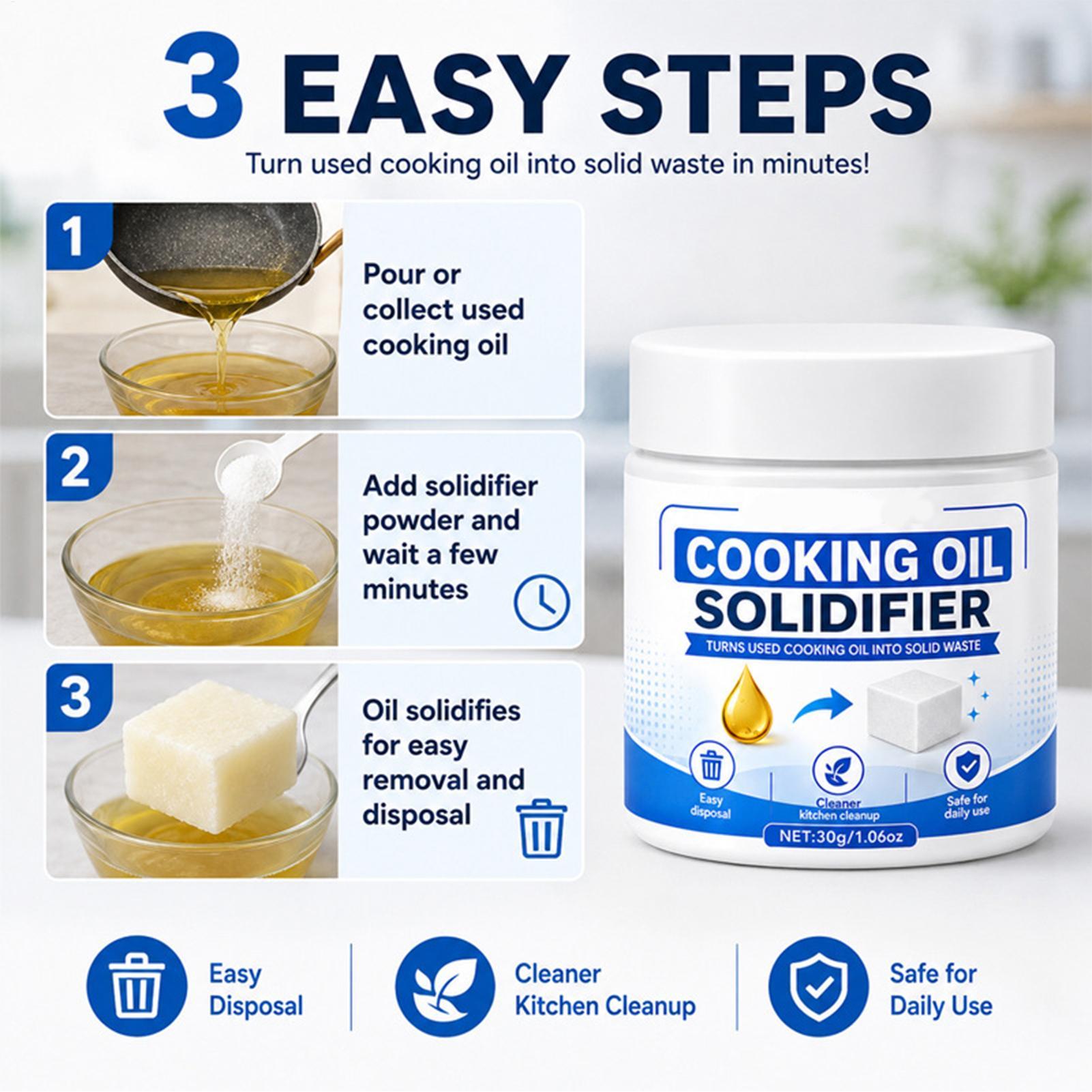 30g Speiseöl-Härtungsmittel Kü – Home Cooking Meals Bewertung und Preis