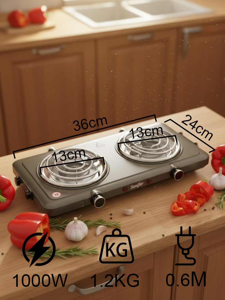 Sonifer SF-3070 Doppel-Elektro – Hot Pot Portable Dual Bewertung und Preis