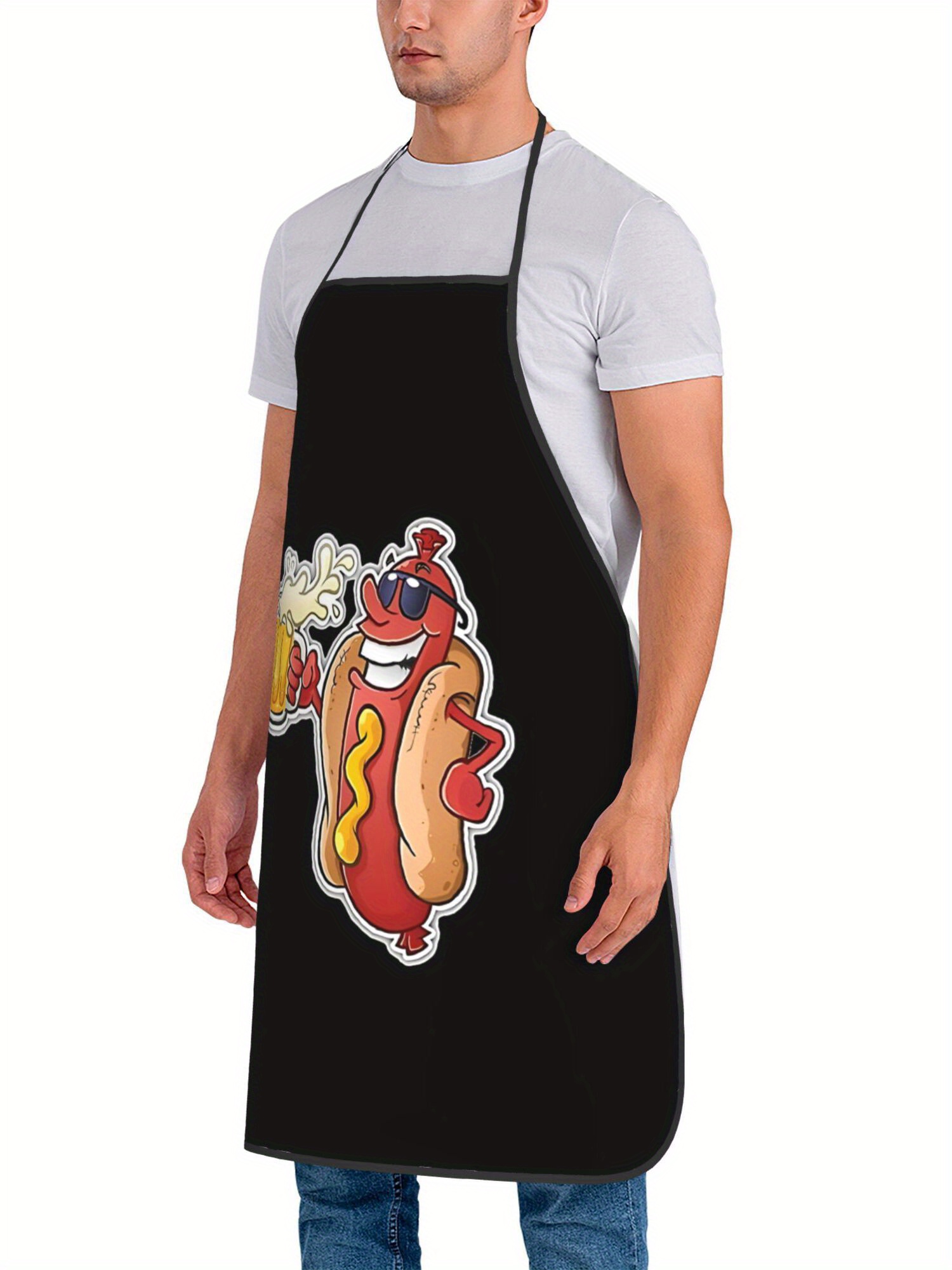 Schürze mit Hot-Dog-Muster, lu – Home Cooking Dog Food Bewertung und Preis