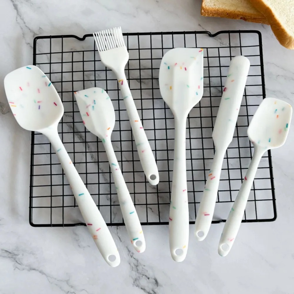 ​ 6-teiliges Silikon-Spatel-Se – Home Cooking Utensil Set Bewertung und Preis